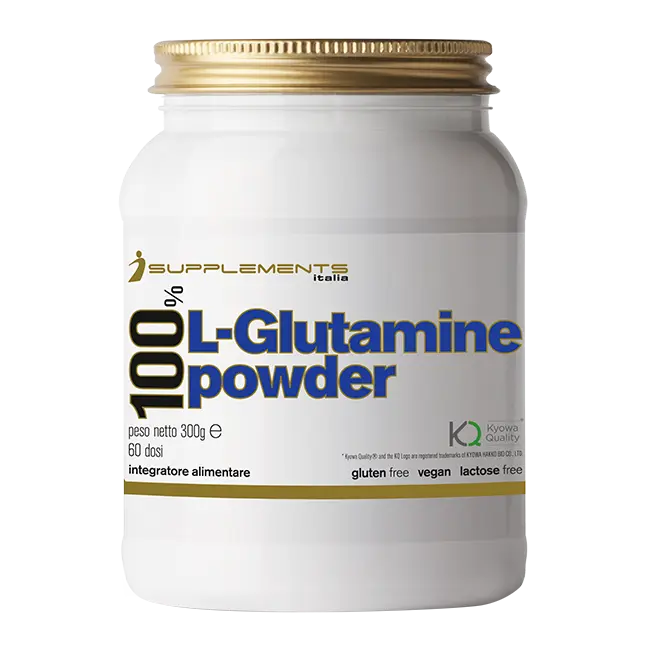 100 % L-Glutamin-Pulver | 300g | Glutaminpulver iSupplements Italien