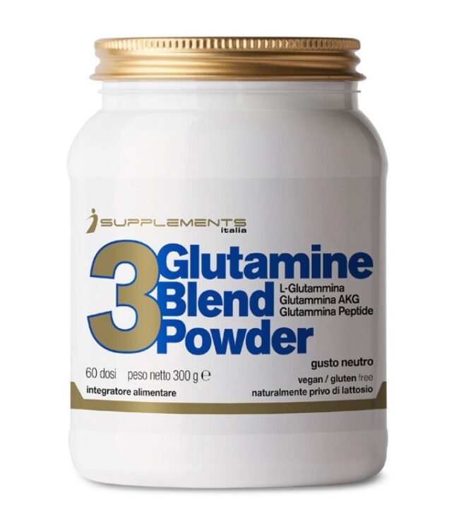 3 Glutamine Blend Powder | 300gr | Glutammina da tre fonti