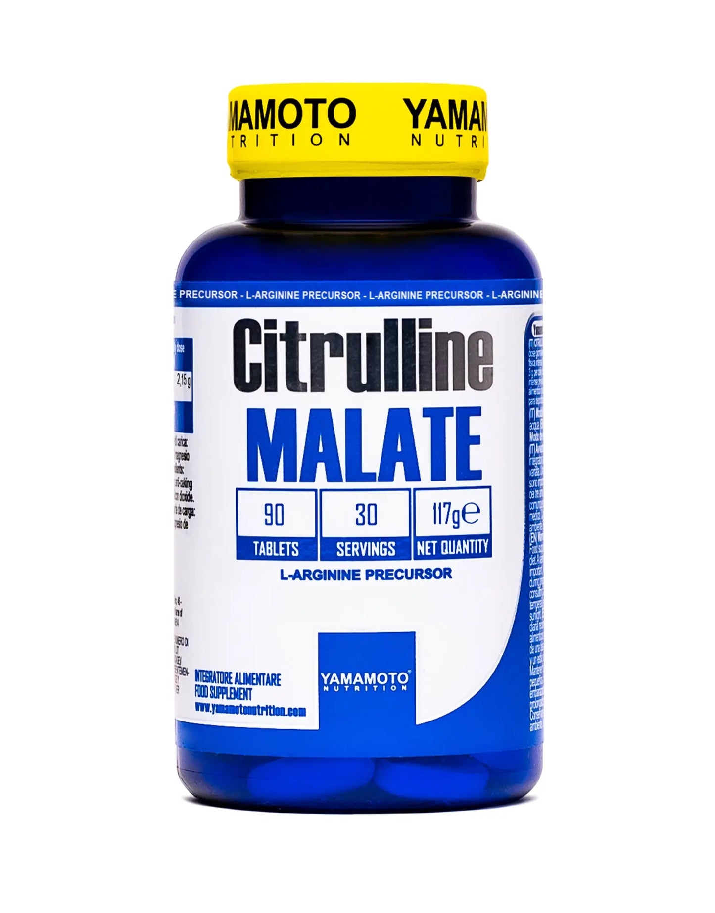 YAMAMOTO NUTRITION Citrulline MALATE 90 compresse Yamamoto Nutrition