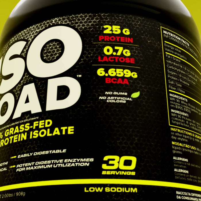 ISOLOAD® 908G - Incluso donde aislado | Nutrición alfa pro
