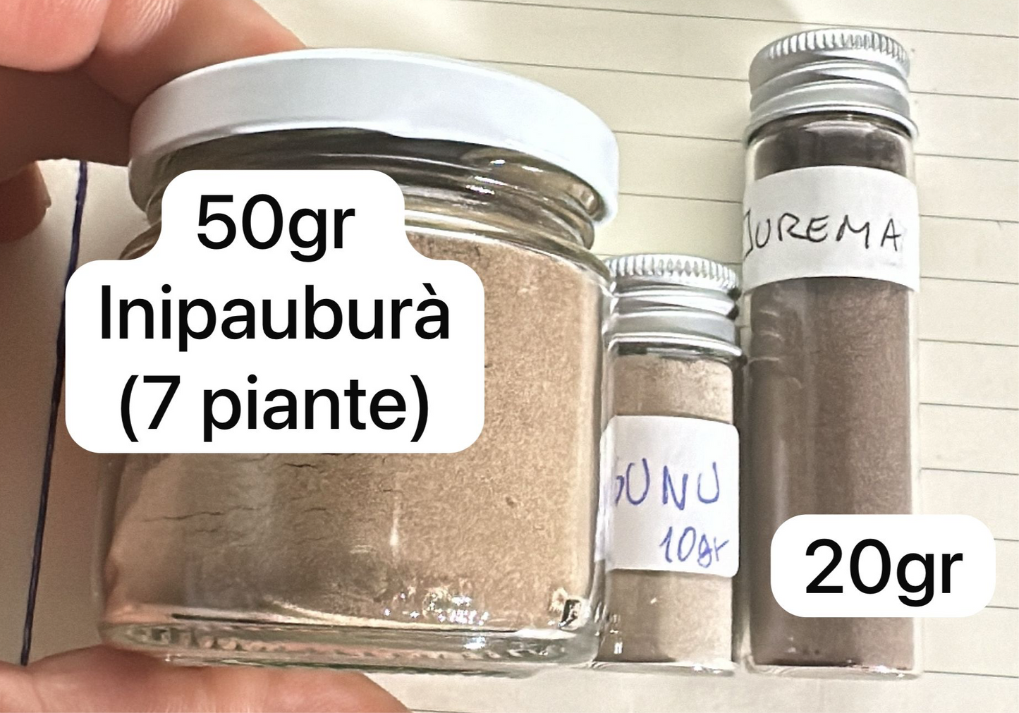 Rapé 25gr Jurema (provenienza indigena Huni Kuin)