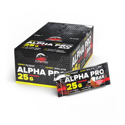 Alpha Pro bar - barra de proteínas rica em proteínas