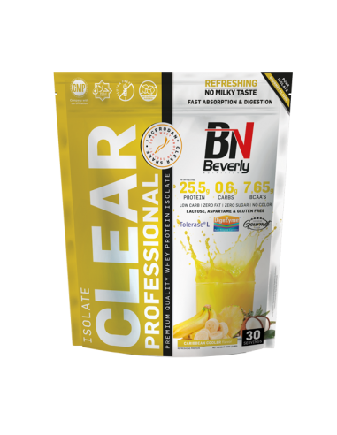 BEVERLY NUTRITION ISOLATE CLEAR SHAKE | 908 grammi | 85% di siero del latte isolato | 30 dosi