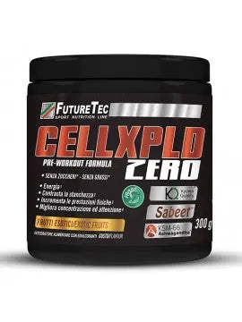 CELLXPLD ZERO 300 g: IL PRE-WORKOUT DI ALTA QUALITÀ PER SPORTIVI Futur Tec