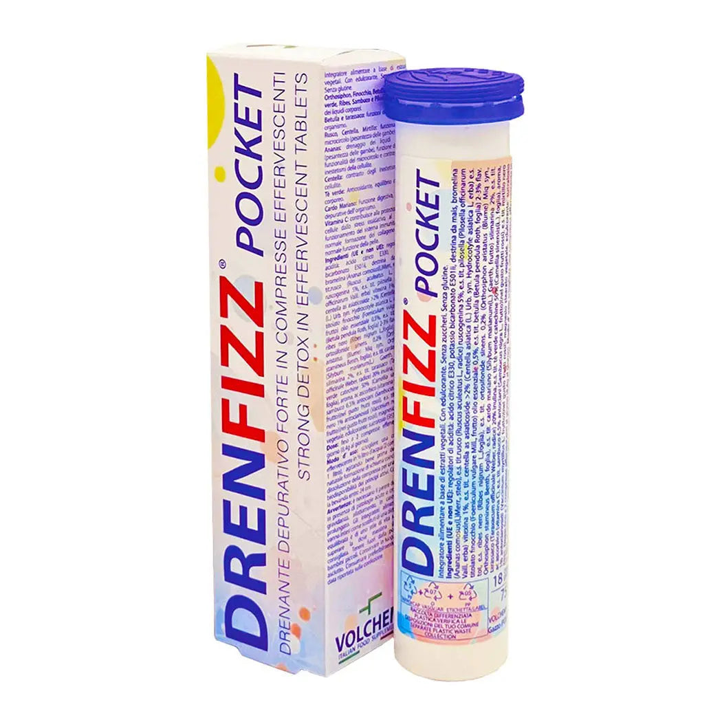 DRENFIZZ® - Compresse Effervescenti Drenanti e Depurative Volchem
