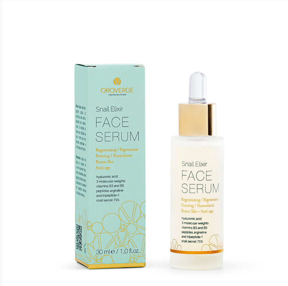 Gesichtserum beim Anti-Aging-Schneckenbotox-Schneckenelixier-Gesicht Serum 30ml