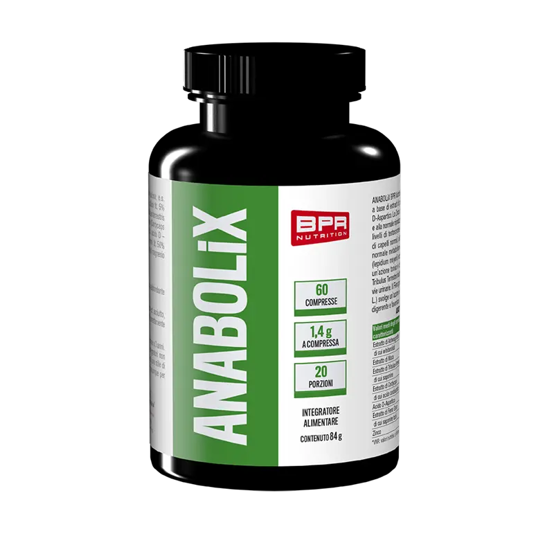 ANABOLIX BPR NUTRITION STIMOLANTE TESTOSTERONE