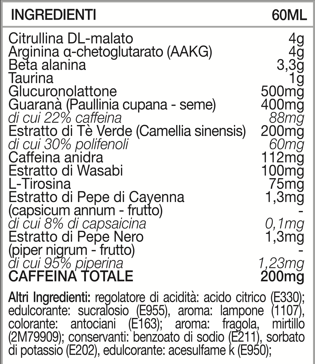 K7 Pre-Workout Shot 60 ml – Dose unique pré-entraînement | Injecter la nutrition