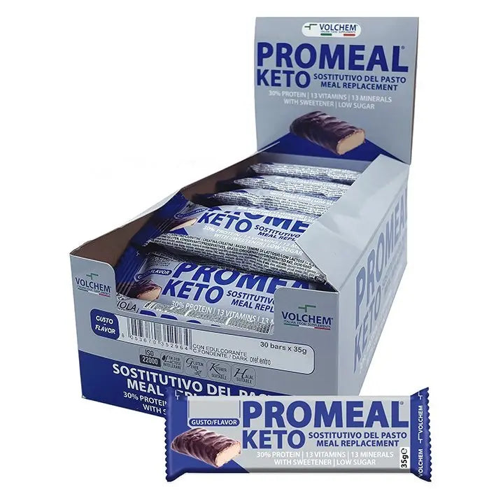 VOLCHEM PROMEAL® KETO ( Barretta Chetogenica) Wellfit Store Integratori