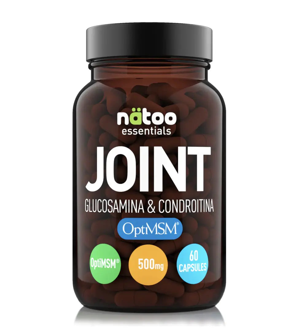 NATOO Essentials Conjunto Glucosamina y Condroitina 60 cps - OptiMSM - 500mg