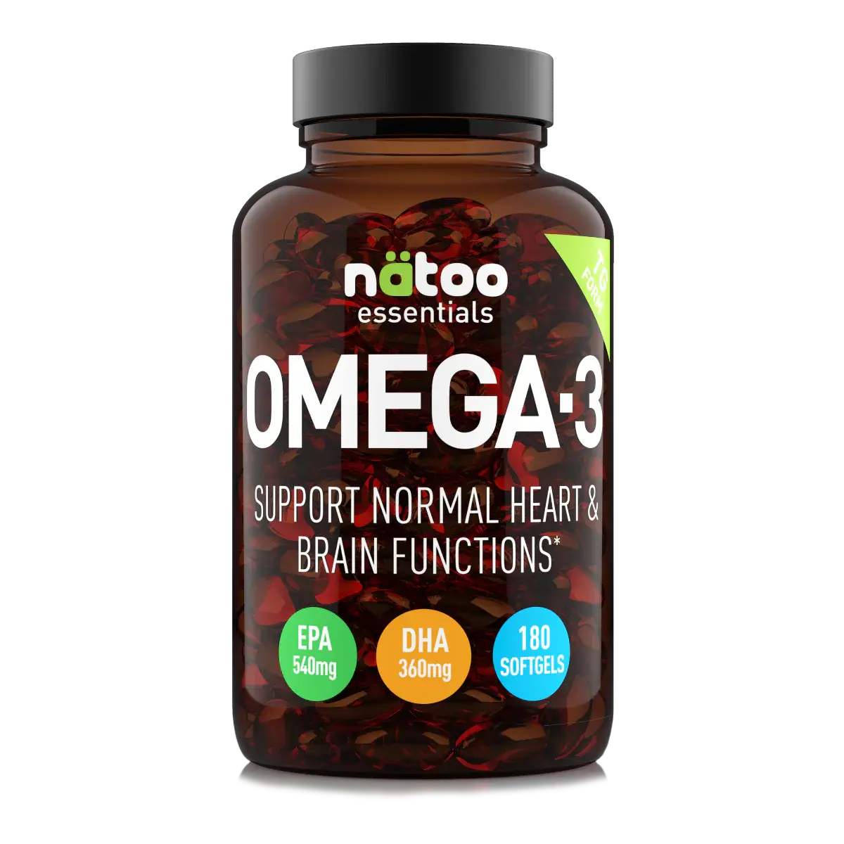 NATOO Essentials Omega 3 180gels Natoo