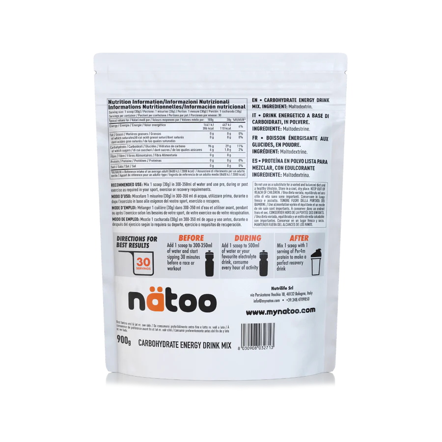 Nätoo Maltodextrin Leistung 900 g