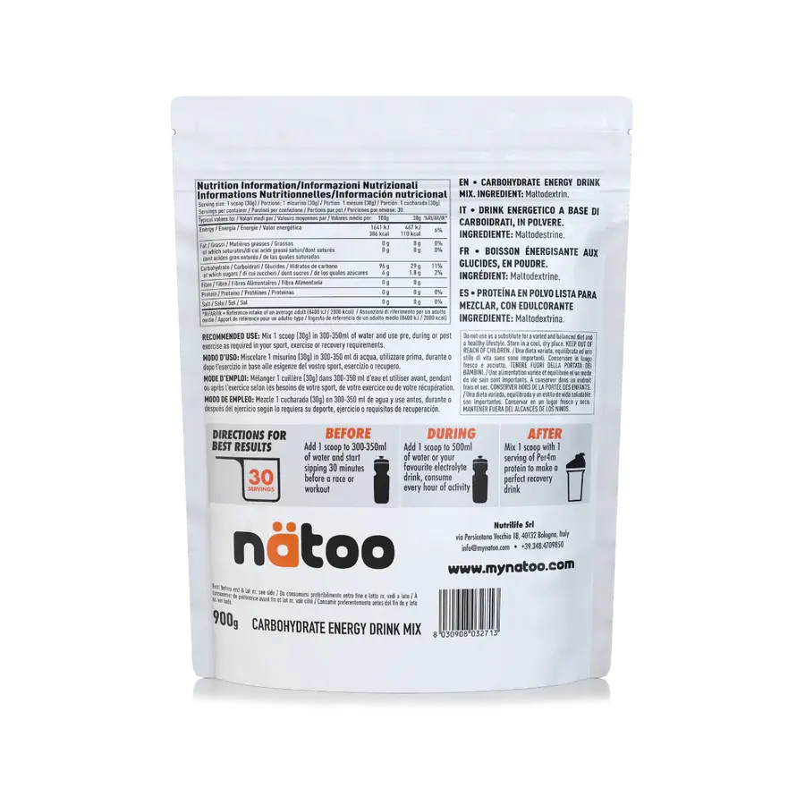 Nätoo Maltodextrin Performance 900 gr Natoo