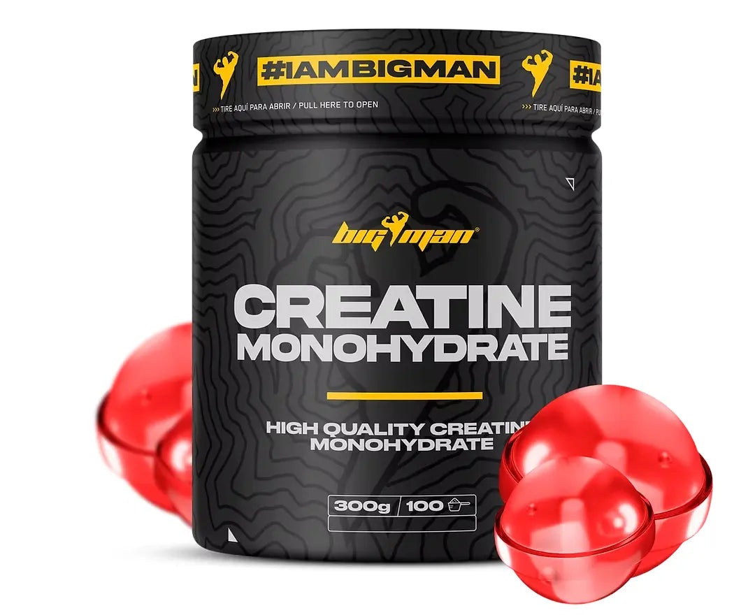 BIG MAN PURE CREATINE MONOHYDRATE | 100% MICRONIZED | 300 g BIG MAN