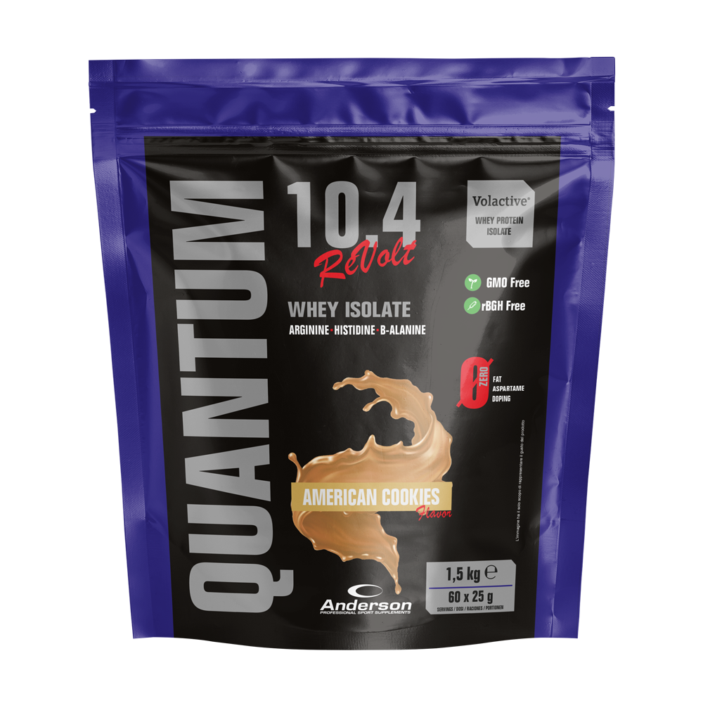 QUANTUM 10.4 REVOLT 1,5KG | PROTEINE WHEY ISOLATE ANDERSON
