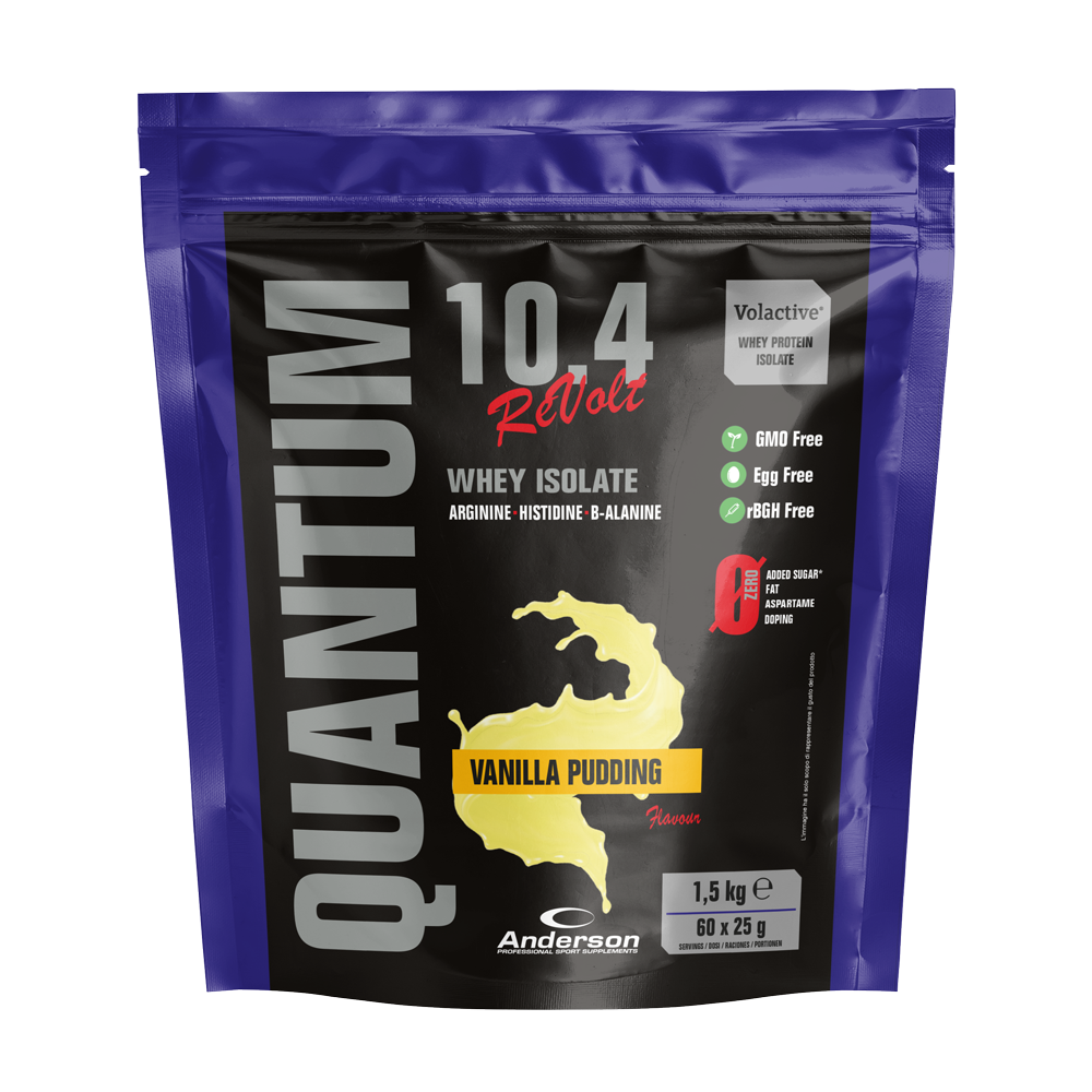QUANTUM 10.4 REVOLT 1,5KG | PROTEINE WHEY ISOLATE ANDERSON