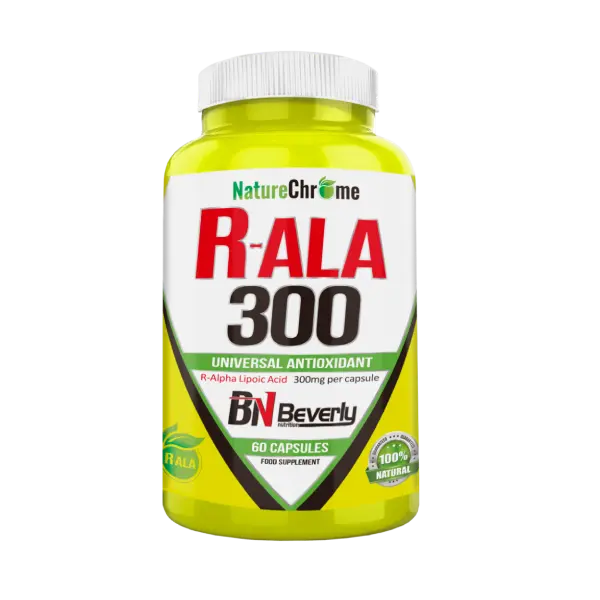 Beverly Nutrition R-ALA 300 - Ácido alfa lipoico | 300 mg por cápsula Beverly Nutrition