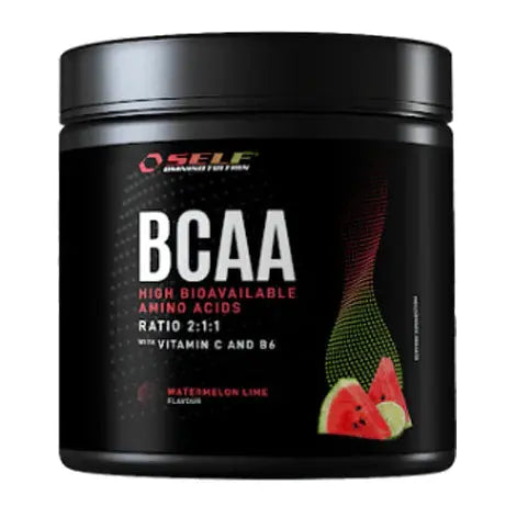 SELF BCAA 2:1:1 Drink Watermelon - Aminoacidi Ramificati ad Alto Dosaggio Self Omni Nutrition