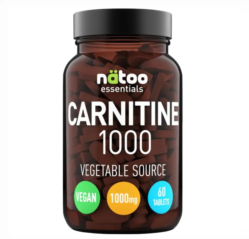 CARNITINE 1000 DI NATOO ESSENTIALS: SUPPORTO PER DIMAGRIMENTO E ENERGIA Natoo