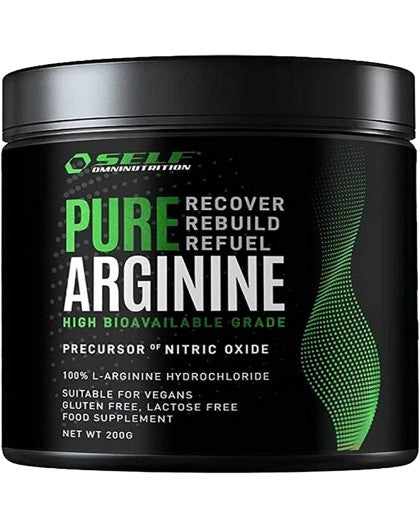 Auto-omninutrição, L-arginina, 200 g | Arginina pura