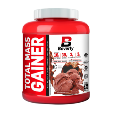 Beverly Nutrition Gainer total de massa 3 kg | Chocolate