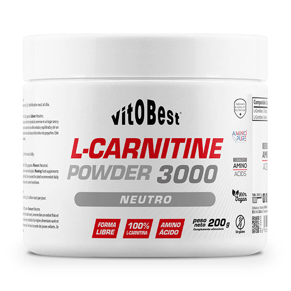 VitoBest L-Carnitine 3000 Powder AminoPure® - 200 g