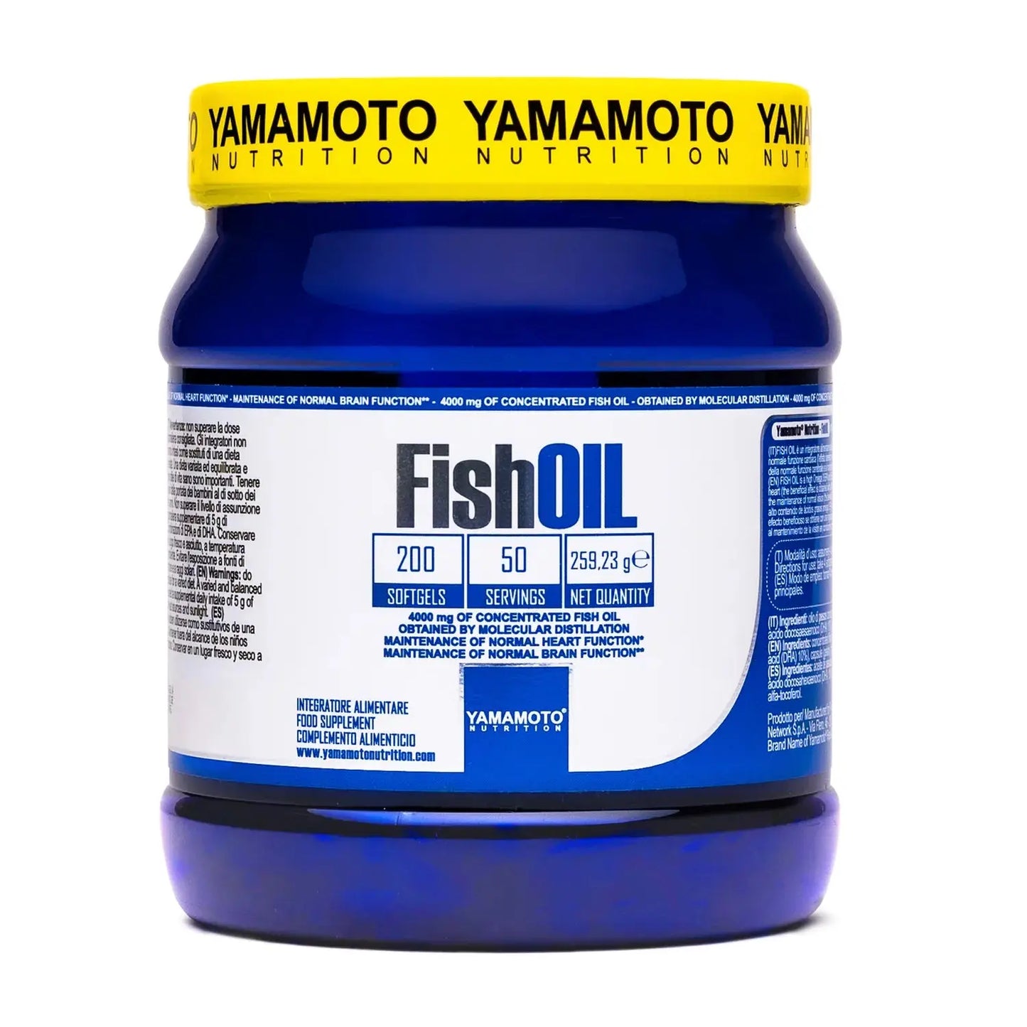 YAMAMOTO NUTRITION Fish OIL Yamamoto Nutrition