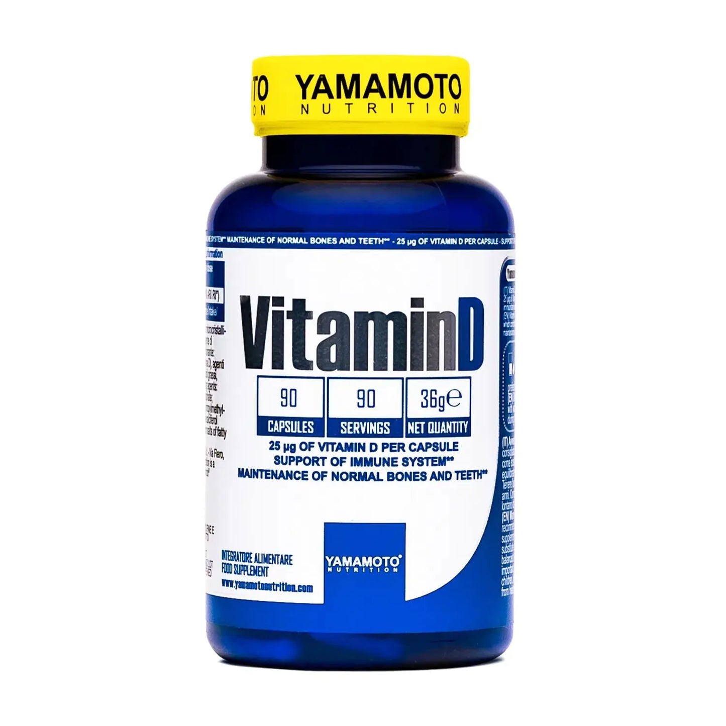 YAMAMOTO NUTRITION Vitamin D 90 Kapseln Yamamoto Nutrition