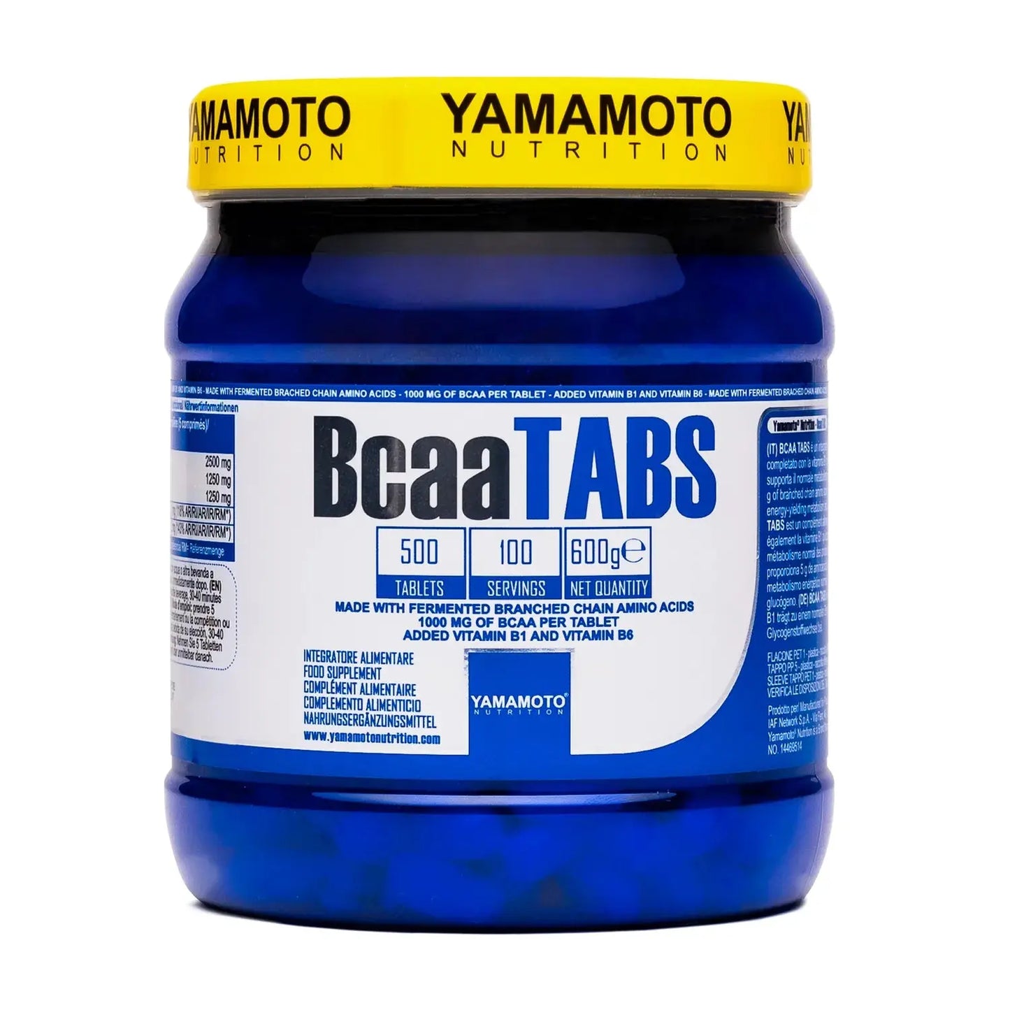 YAMAMOTO NUTRITION Bcaa TABS 500 comprimidos Yamamoto Nutrition