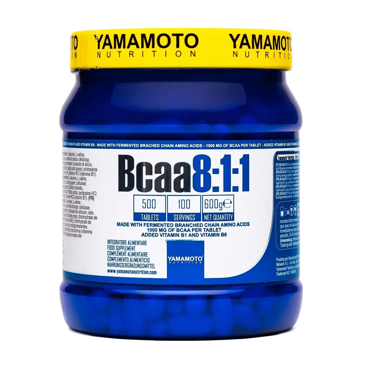 YAMAMOTO NUTRITION Bcaa 8:1:1 200 comprimidos Yamamoto Nutrition