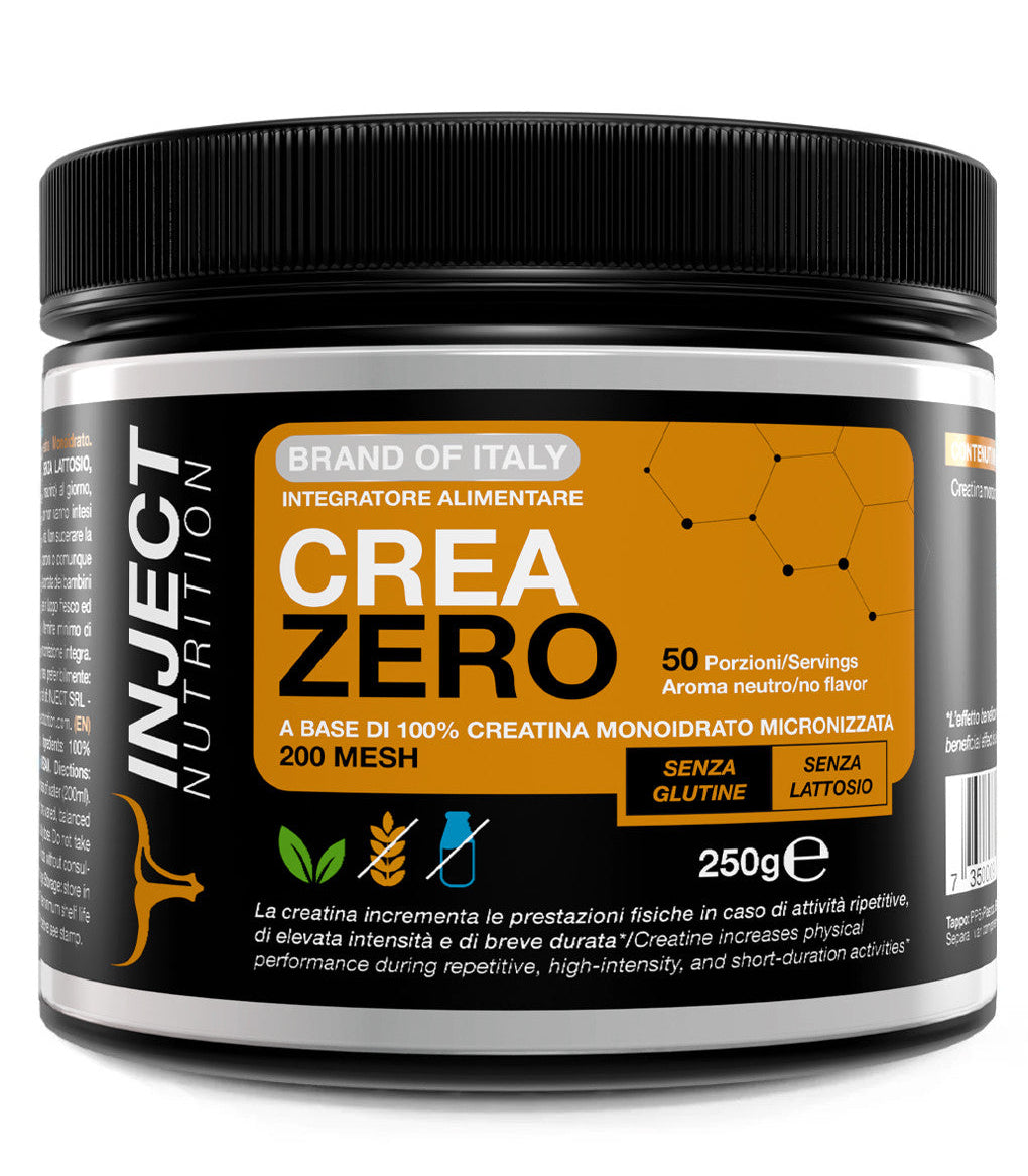 CREA ZÉRO Créatine Monohydrate | créatine pour la force, la puissance et la performance