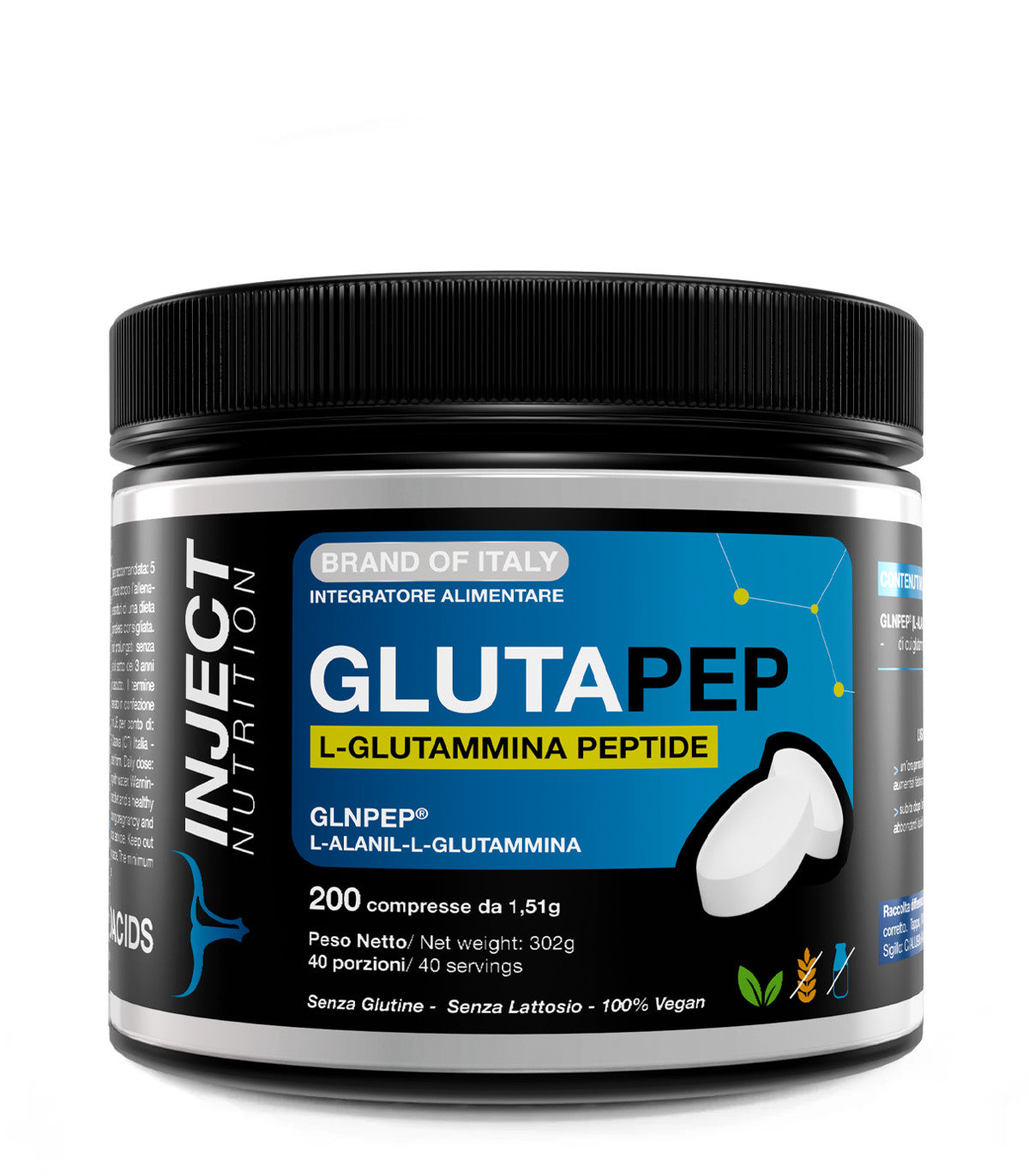 GlutaPEP Peptide de L-Glutamine | acides aminés pour la récupération musculaire et oui
