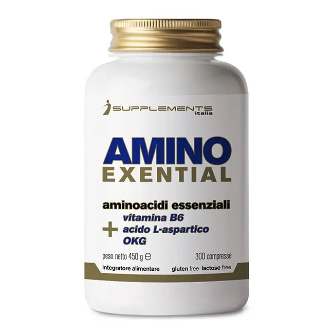 Amino Exential | 300 tablets | Essential amino acids with aspartic acid. iSupplements Italia