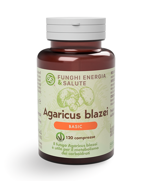 Agaricus blazei BASIC 120COMPREE | Cogumelos de energia e natureza