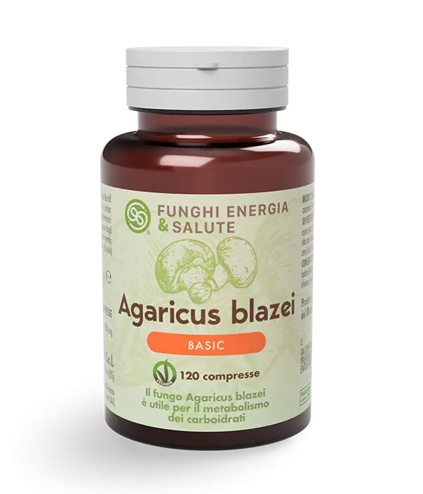 Agaricus blazei Basic 120compresse | Funghi Energia e Natura Funghi Energia e Salute