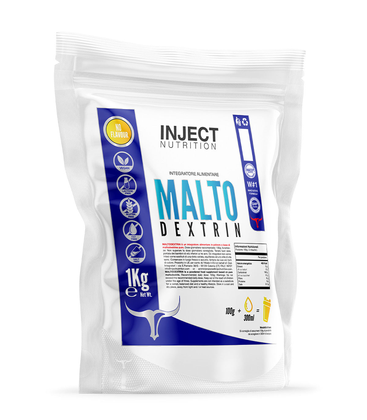 MALTODEXTRINE | glucides pour l'énergie et le réapprovisionnement des magasins | Inj.