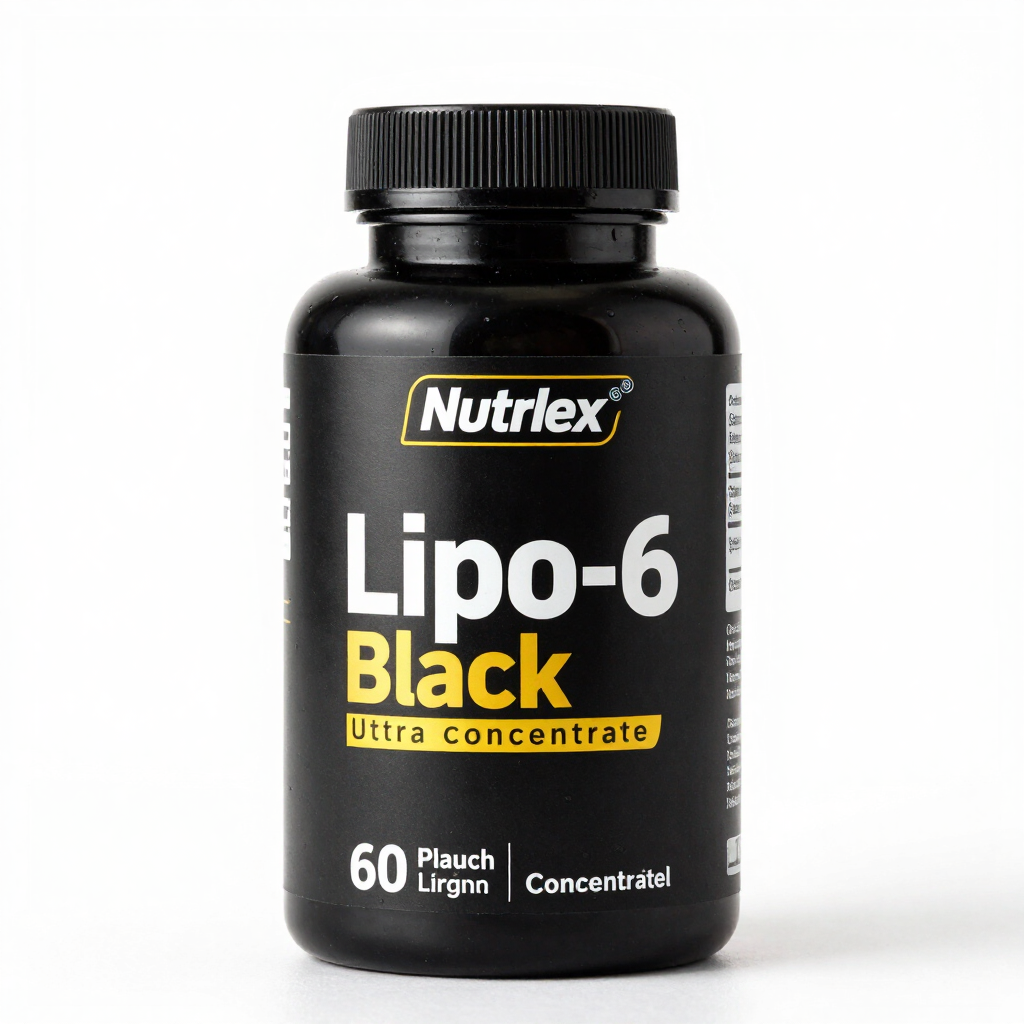 Lipo-6 Black Ultra Concentrate - 60 cápsulas - Nutrex