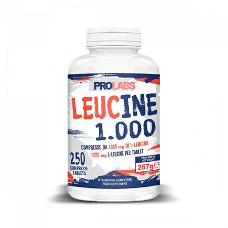 LEUCINE 1000 250 COMPRESSE | SUPPORTO AVANZATO PER LA CRESCITA MUSCOLARE E IL RECUPERO Prolabs