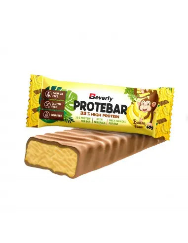 Beverly Nutrition PROTEBAR Banana – 24 Barrette Proteiche 33% Beverly Nutrition