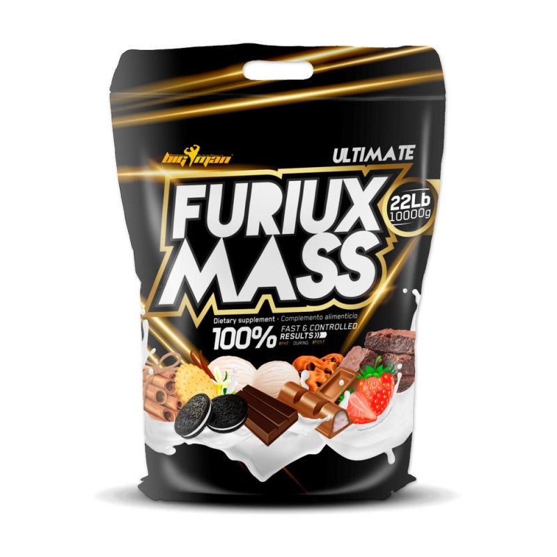 BIG MAN | Mass furiux 10kg (22 pounds) | Weight gain supplement Increase the volume quickly | Amilopectin | Distrose (copy)
