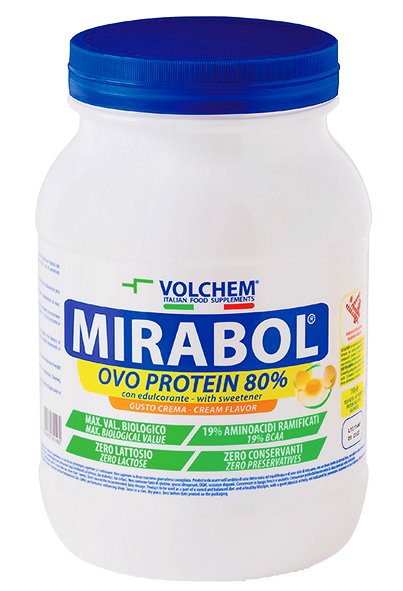 Volchem Mirabol Ovo Protein 80% - 750g - Crema