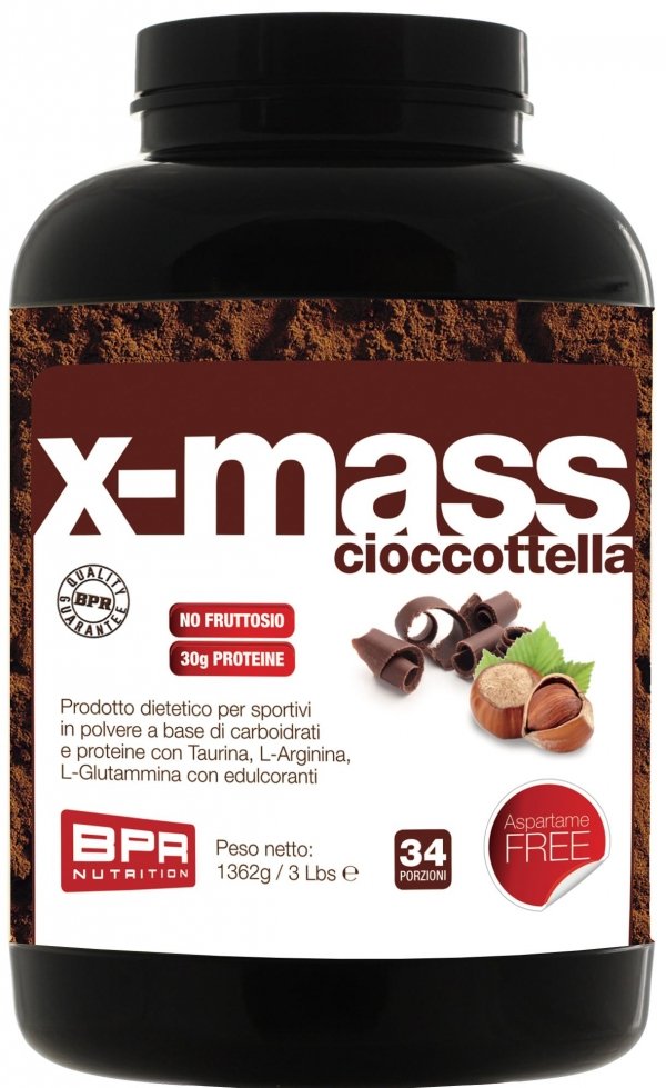 BPR Nutrition © X-MASS 1362 G | Gainer | Muscle mass