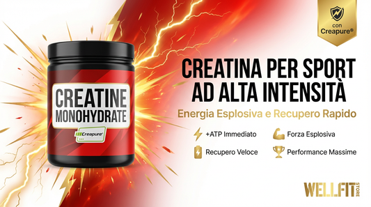 Creatina: come migliora le performance sportive ad alta intensità