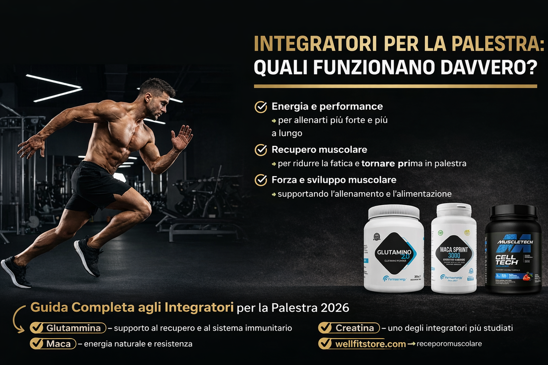 Integratori per la Palestra: La Guida Completa 2026