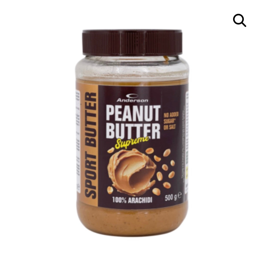 Sport Butter Supreme 500 g de manteiga de amendoim Anderson