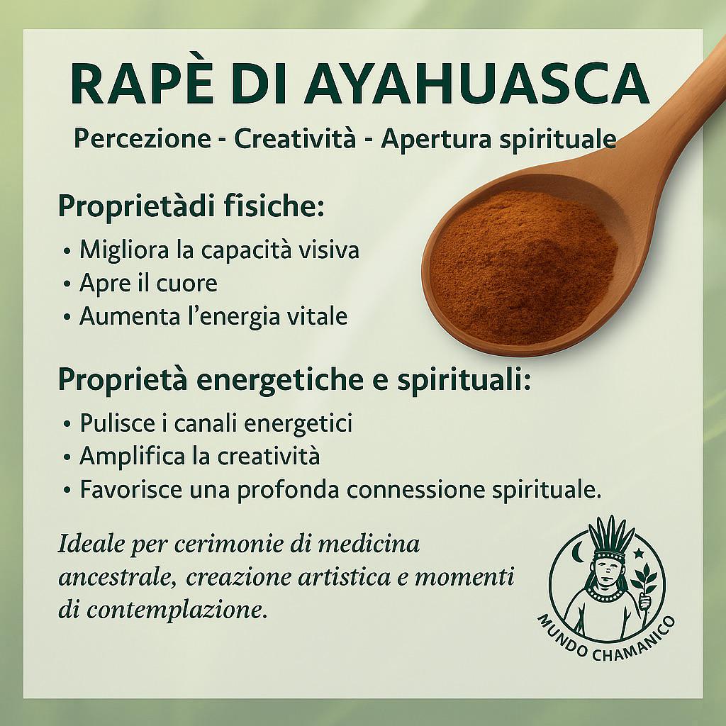 Rapé 15gr Ayahuasca (origem indígena Huni Kuin)