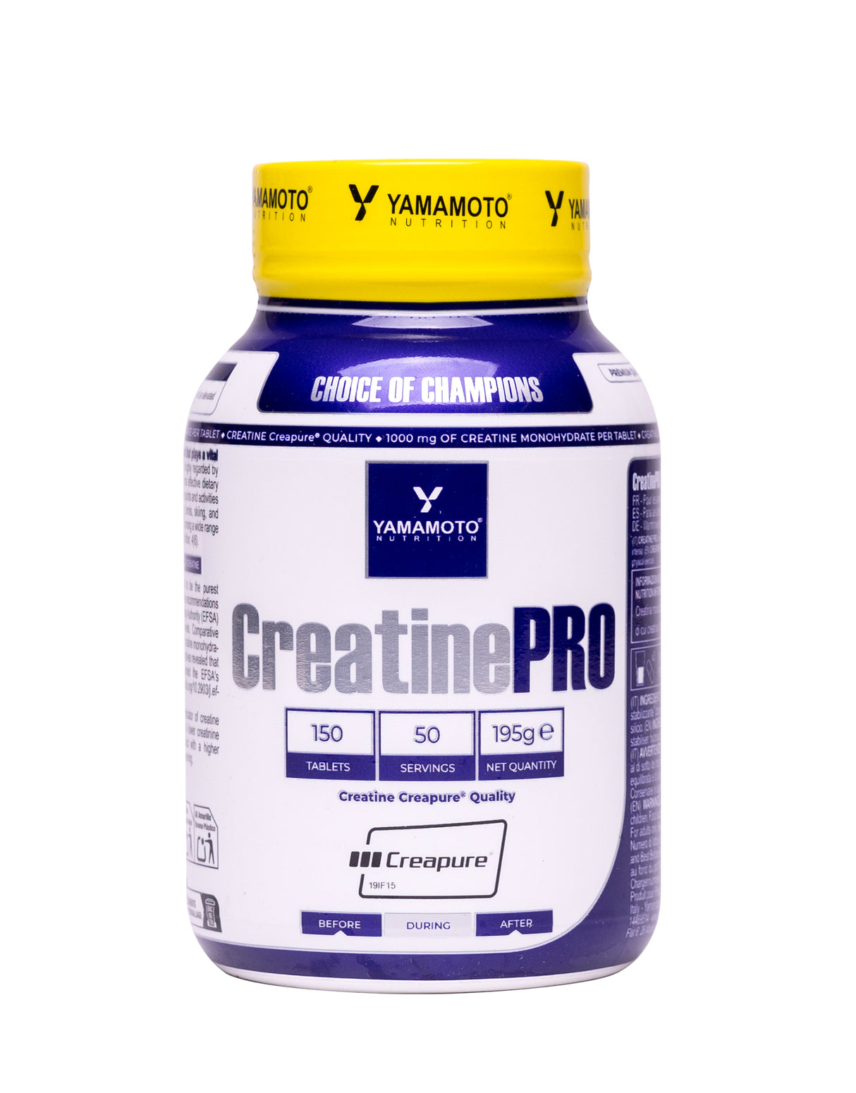 YAMAMOTO NUTRITION Creatine PRO Creapure Quality 150 compresse