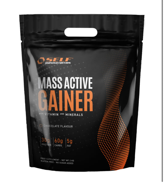Gainer ativo em massa: 2kg | Chocolate