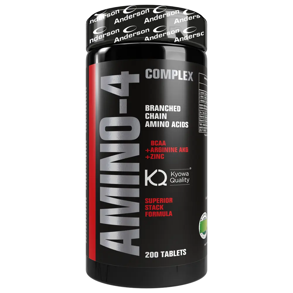 Supplement based on branched chain amino acids (BCAA) with Arginine alpha-ketoglutarate (AKG). It facilitates recovery from fatigue and provides us with energy in sports.
