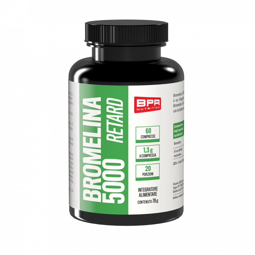 BPR NUTRITION © Bromelina 5000 Retard 60 cpr